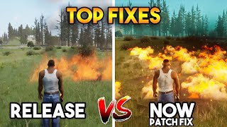 Top Fixes After Update Before Vs After Update Gta San Andreas Definitive