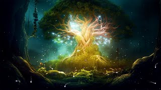 Mystical Nature Ambience 🍄 Fairy Flute Melodies & Nature Sound ✨ 10 Hrs Journey To Sleep & Relax