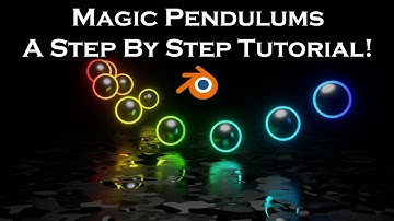 Abstract Sci-Fi Pendulum Loop - Blender Tutorial