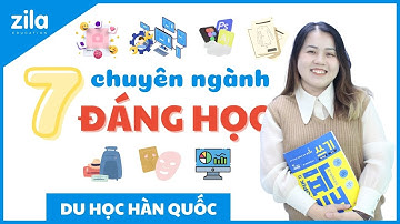 TOP 7 CHUYÊN NGÀNH ĐÁNG HỌC KHI DU HỌC HÀN QUỐC | Du học Hàn Quốc cùng Zila