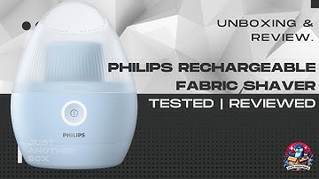 Philips Rechargeable Fabric Shaver – Fussel Free Clothing Made Easy! Unboxing & Review