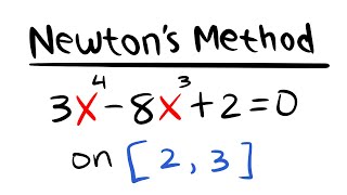 use Newton's Method, NOT WolframAlpha!