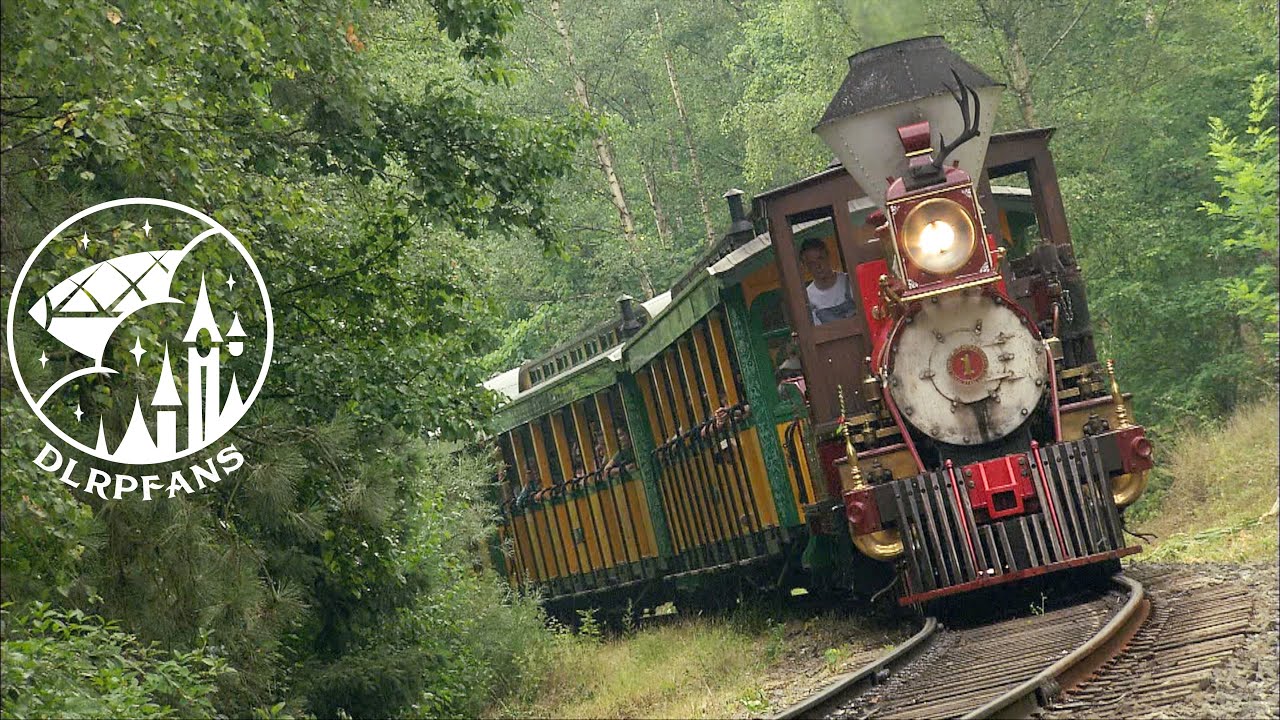 Секреты паровых поездов Диснейленда в Париже