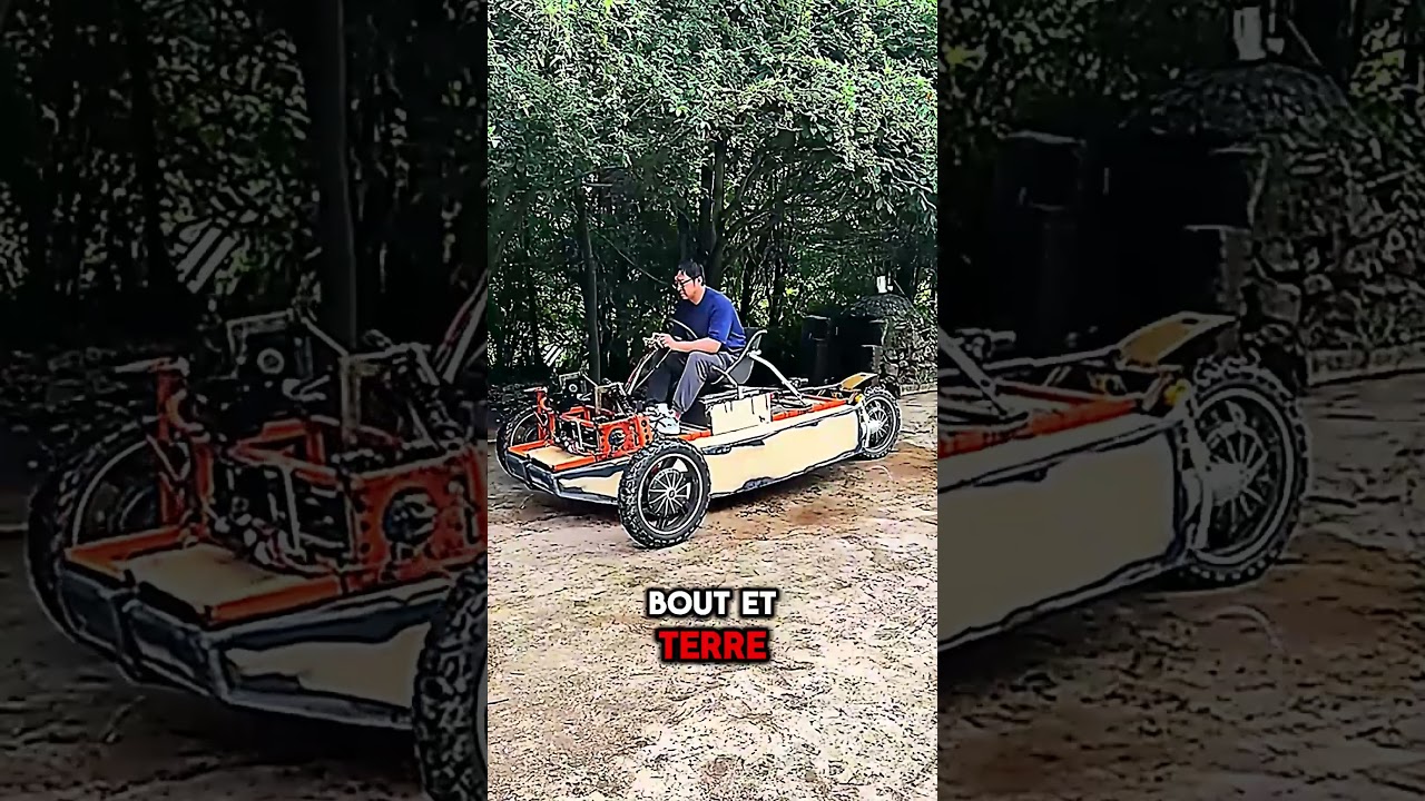 Ce Véhicule Amphibie Repousse Toutes les Limites ! 🚙🌊🛞 