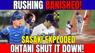 BREAKING: "Never Again!" Roberts EXILED Rushing After Disaster,Sasaki EXPLODED, Ohtani Intervened!