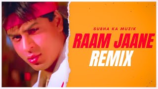 Ram Jaane Remix | Subha Ka Muzik | Udit Narayan | Shah Rukh Khan, Juhi Chawla | 90's Bollywood Remix