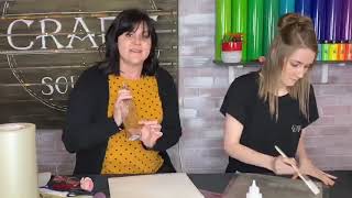 LIVE (replay): Re stick your mats with Tack-It and learn about etching vinyl!
