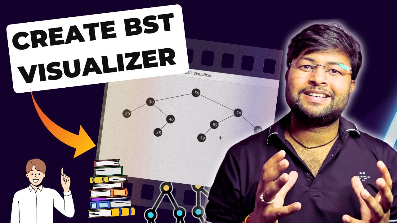 I created Binary Search Tree Visualizer | DSA Tutorial in Hindi - YouTube