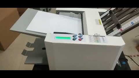 A3 desktop folding machine automatic folder machine