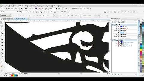 Corel for CNC plasma Editing nodes, bridging, and clean up