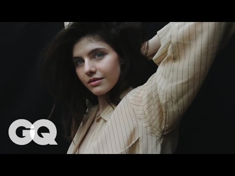 Alexandra Daddario Behind The Scenes - Details Magazine