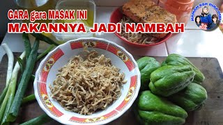 HOW TO MAKE A SIMPLE COOK OF SALTED FISH, LALAB, SAMBEL, ONCOM TOGE VEGETABLES