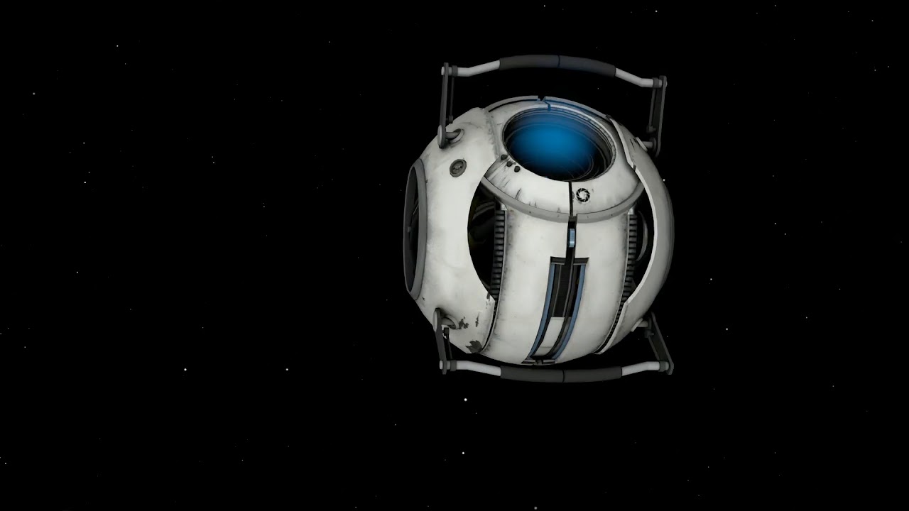Portal 2 Wheatley Test C4D - YouTube