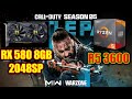 RYZEN 5 3600 + RX 580 8GB 2048SP - WARZONE 2.0 SEASON 5 (Competitive Settings 1080p)