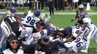 FlightReacts To Saints vs. Baltimore Ravens Game Highlights | NFL 2026 Season Week 2