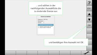 Nordmann SEM-Modul-e2 Grenze ändern
