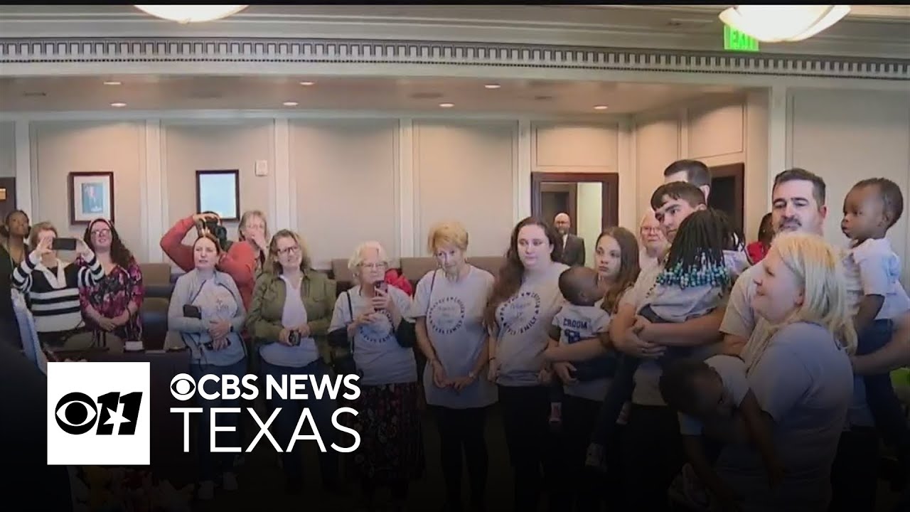 22 families celebrate finalized adoptions in heartwarming Tarrant County ceremony