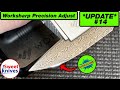 Worksharp Precision Adjust Sharpener - Update How to Sharpen Damascus Civivi Knife with Work Sharp