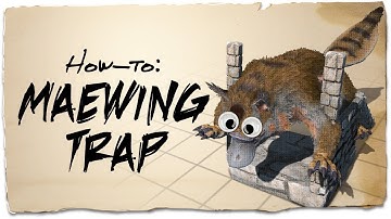 How to build a Maewing Taming Trap (ASE)