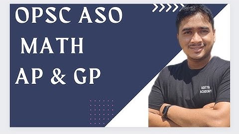 OPSC ASO MATH AP & GP...