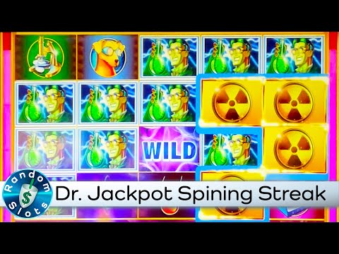 Dr  Jackpot Slot Machine Spinning Streak