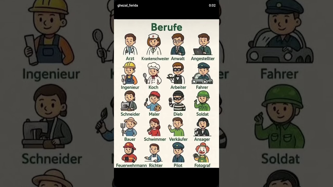 Beruf 👍👍👈🇩🇪🇩🇪 
