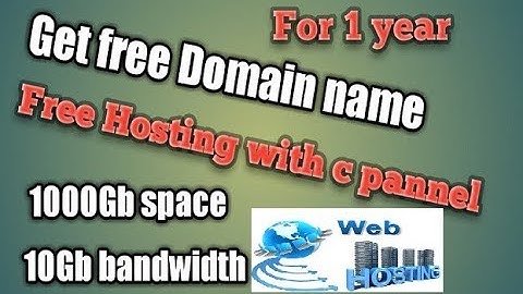 [Hindi] Get FREE Domain Names & Web Hosting with CPanel |100% Working Video | Register Now