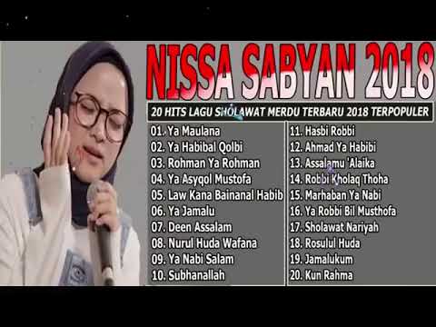 TANPA IKLAN NISSA SABYAN Full Album 20 Lagu Sholawat Nabi Paling Merdu Bikin Merinding.
