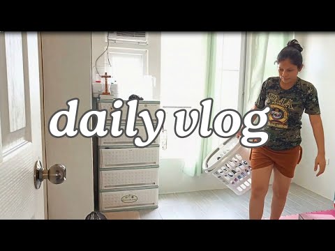 A day in life: House Cleaning, Ampalaya with Egg Cooking, & Speed Cleaning | Clean with Me