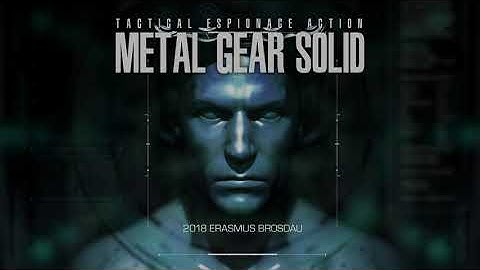 Metal Gear Solid - Intro Remake 4K UHD