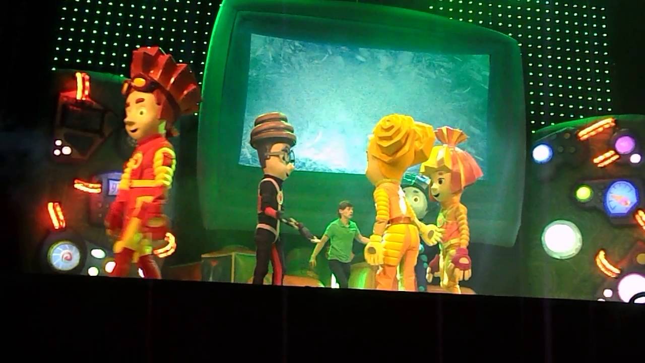 Фиксики , Новогоднее представление , Новомосковск , КДЦ Азот