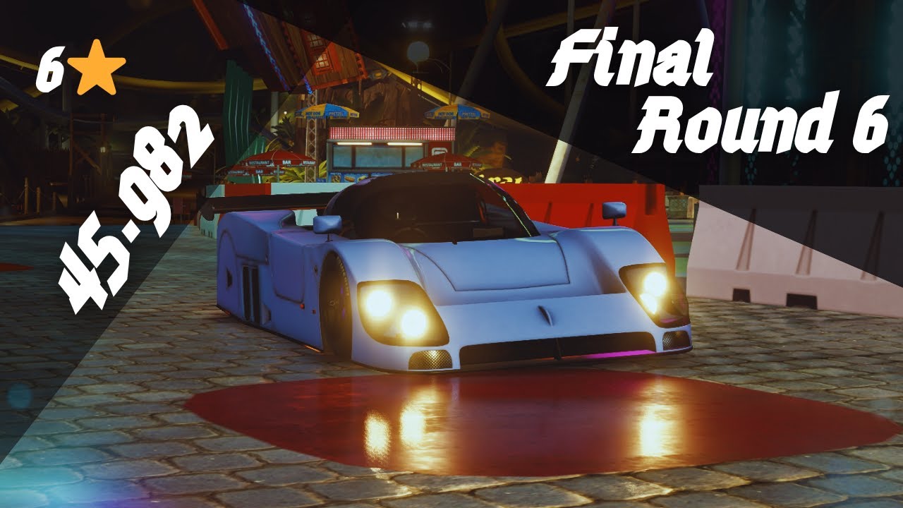 6⭐ - 45.982 | Jaguar XJR-9 Grand Prix - Final Round 6 [ Nighttime Thrills ] - Asphalt Legends