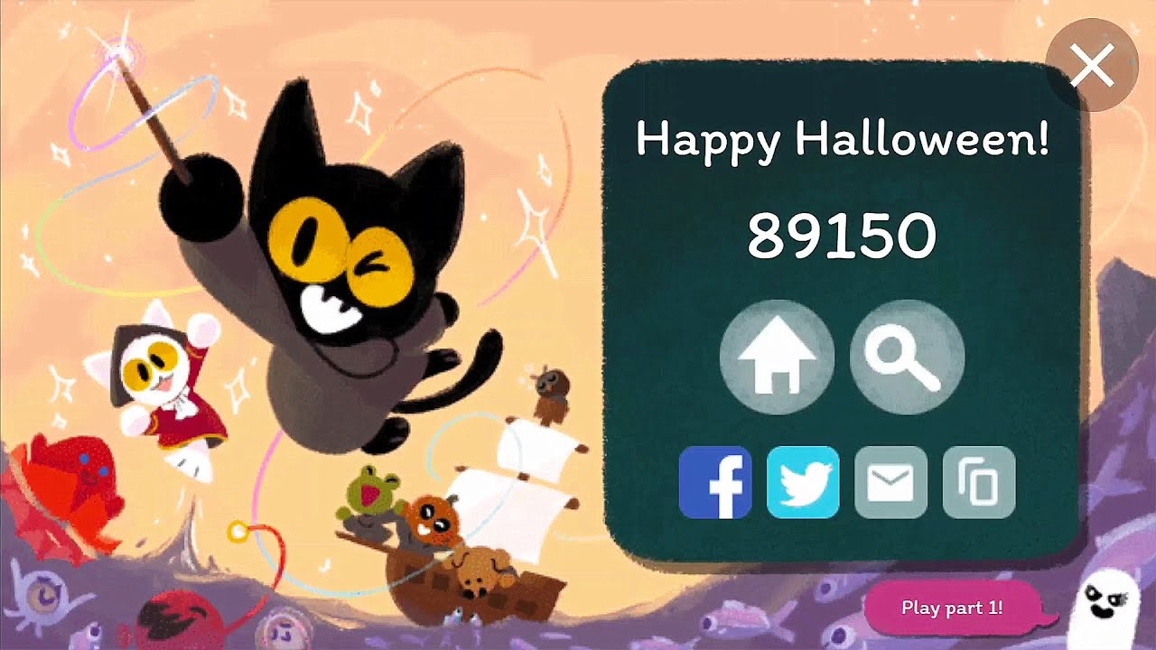 O Doodle de Halloween do Google é um joguinho muito divertido - Giz Brasil