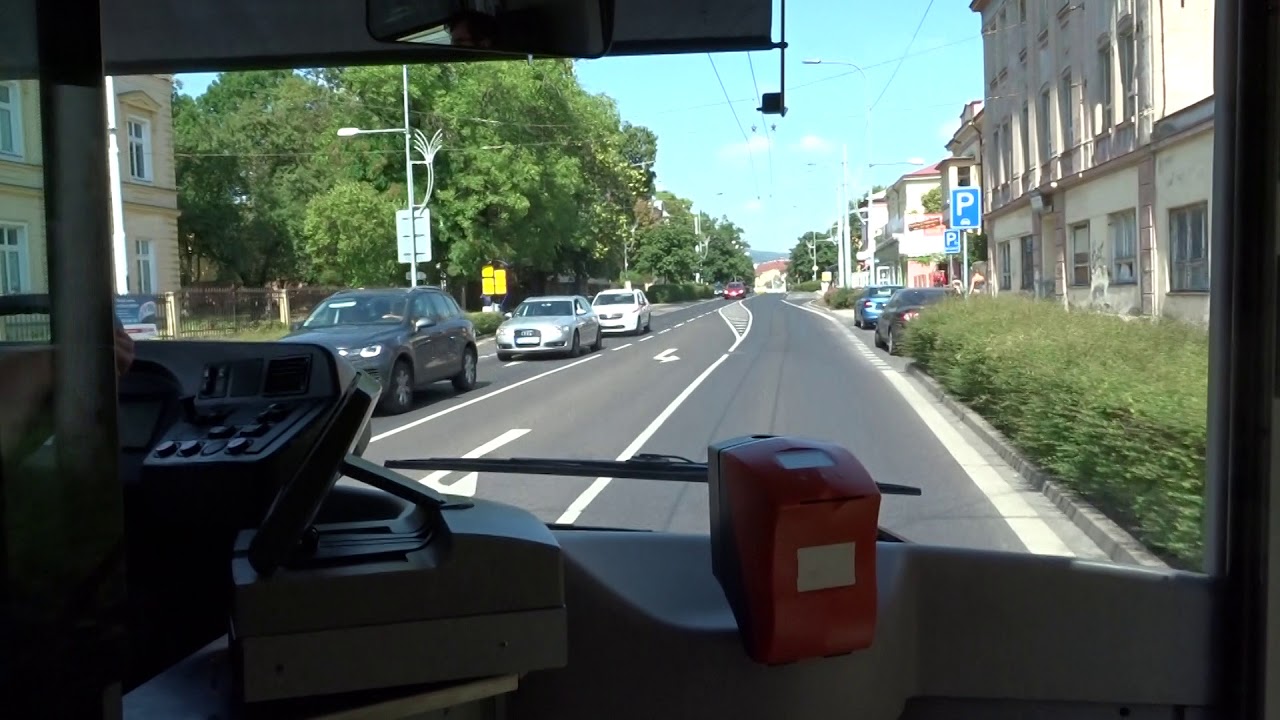 MHD Teplice: Jízda linkou 102 ze Škody 25Tr (2/3)