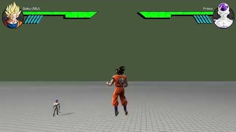 DBZ Fangame - Combat Testing [Unity 5] [WIP]