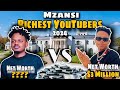 Richest YouTubers in South Africa 2024 | How Rich is Ghost Hlubi in 2024 VS How Rich is MacG in 2024