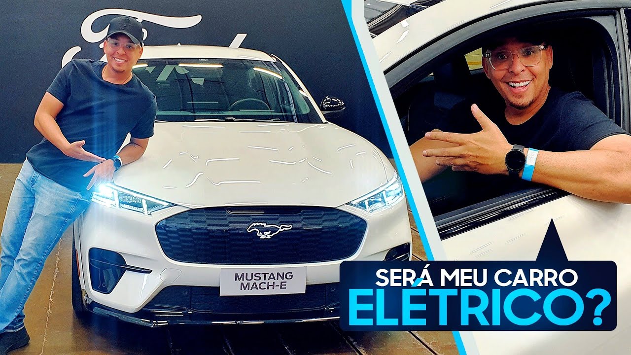 Escolhendo meu NOVO CARRO TECNOLÓGICO. Será essa a MAQUINA? Carro elétrico #ford