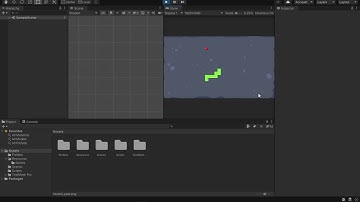 Snake 2D Game in Unity C#