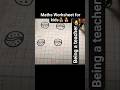 Worksheet of maths for kids  #professional #trainer #viral #leaningplatform #youtubeshorts