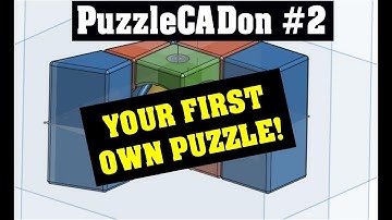 Your first own Puzzle! | PuzzleCADon #2