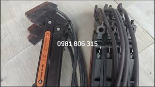 Chổi tiếp điện 4p 60a, tay lấy điện cầu trục 4p 60a, chổi quét điện cầu trục 4p 60a hard work
