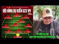 Đình Bắc đá chính. Đội hình dự kiến U23 Việt Nam đấu U23 Trung Quốc