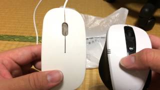 超小型NANOレシーバー2.4Gワイヤレスマウスを開封！