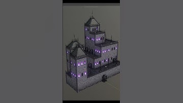 Castle Generator Blender 3.3+ Geometry nodes
