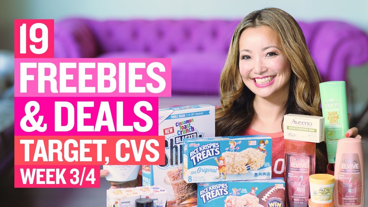 cvs haul 2/10/19 ★19 FREEBIES & Deals at Target & CVS (Week 3/4-3/10)