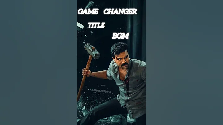 #GAME CHANGER MOVIE TITLE BGM || RAM CHARAN || KIARA ADVANI || SHANKAR || @musiclovers2731