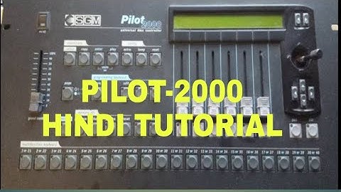 PILOT-2000 HINDI TUTORIAL