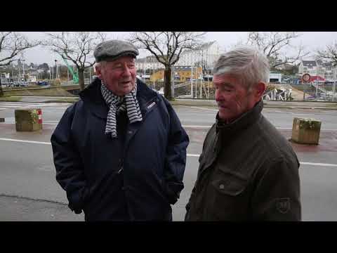 Marins à l’ancre is a local oral-history project led by Emglev Bro Douarnenez with the Port-musée. This episode, titled around Robert Olier and Jean Pencalet, belongs to a wider collection of recorded memories about fishermen’s lives ashore, cafés and the old fishing school. Its value is the voices and local perspective; it is not a complete account of every harbour or a current visitor-information film. The public video page does not expose a reliable upload date, so none is supplied here.