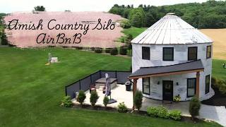 We stayed in a SILO in Amish Country! AirBnB Tour!
