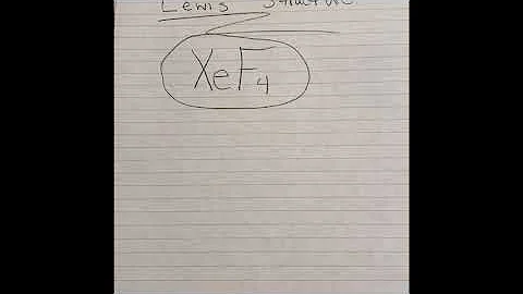 LEWIS STRUCTURE VIDEO XeF4
